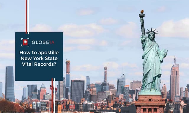 How to apostille New York State Vital Records?